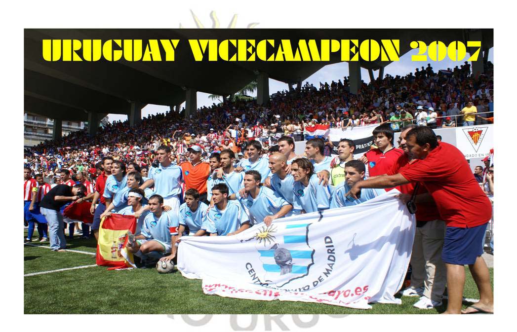 Foto Uruguay Vicecampeón