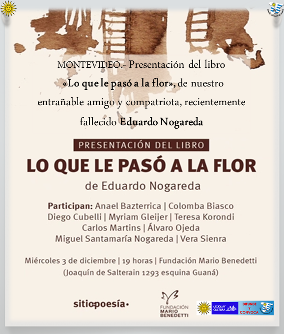 “Lo que le pasó a la flor” de Eduardo Nogareda