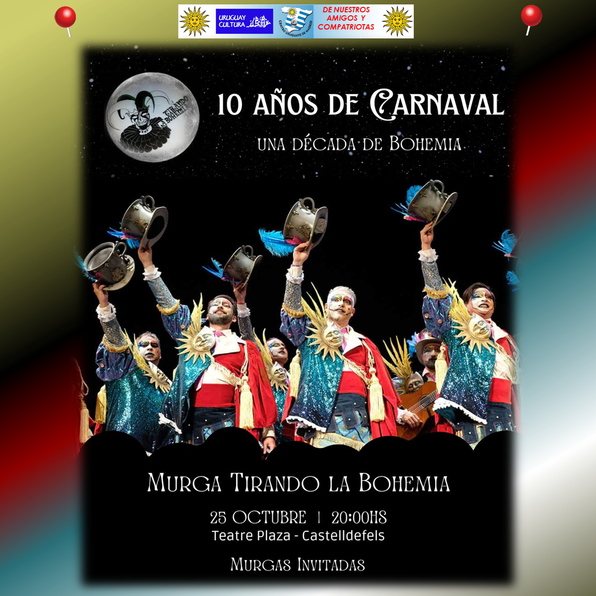 Murga uruguaya Tirando la Bohemia